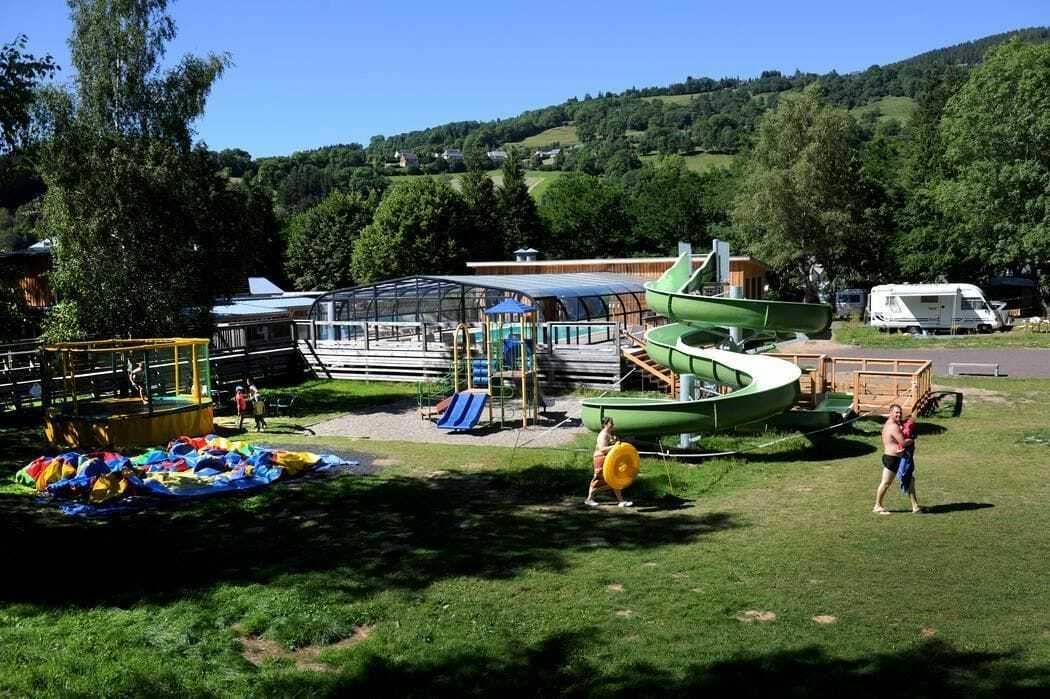 Camping Les Vernieres Ла-Бурбуль Екстер'єр фото